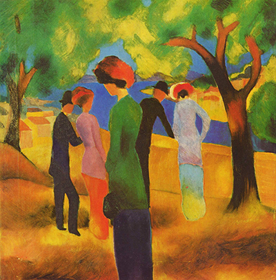 August Macke Paintings